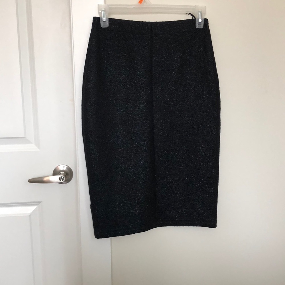 High waisted/ knee length body con Medium